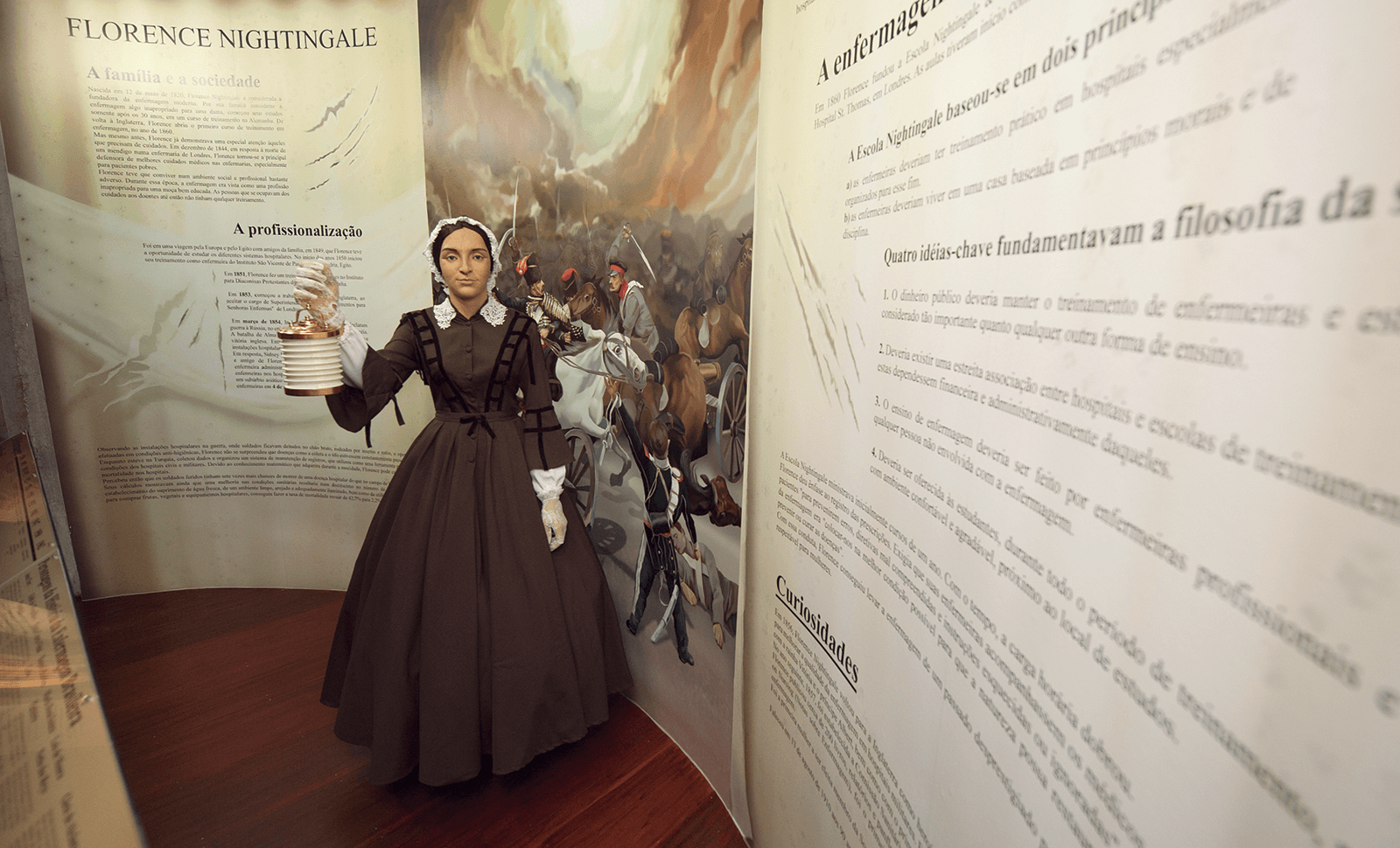 Ciência e Cuidado - Florence Nightingale no Museu de Ciências e Tecnologia  - PUCRS